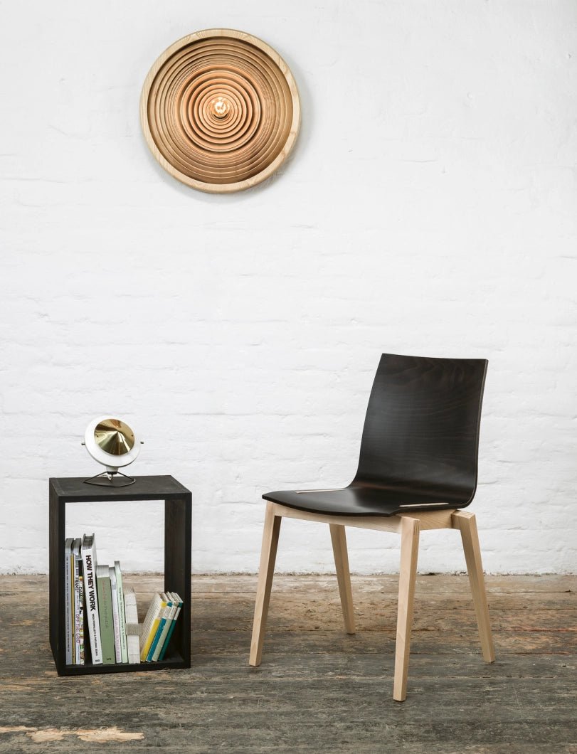 Stockholm Side Chair by Ton - Modern Wooden Dining Chair for Kitchen, Restaurant & Office - Scandinavian Design with Comfortable Seat & Sturdy Frame