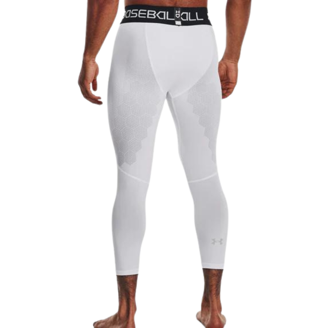Under Armour Men's UA Utility ArmourPrint 3/4 Slider Compression Pants - Moisture Wicking Workout & Training Base Layer for Running, Gym & Sports (Style #1373981-100)