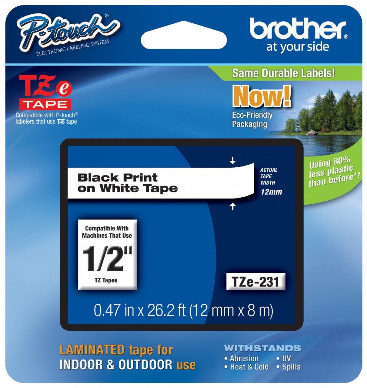 Brother Genuine P-Touch 1/2