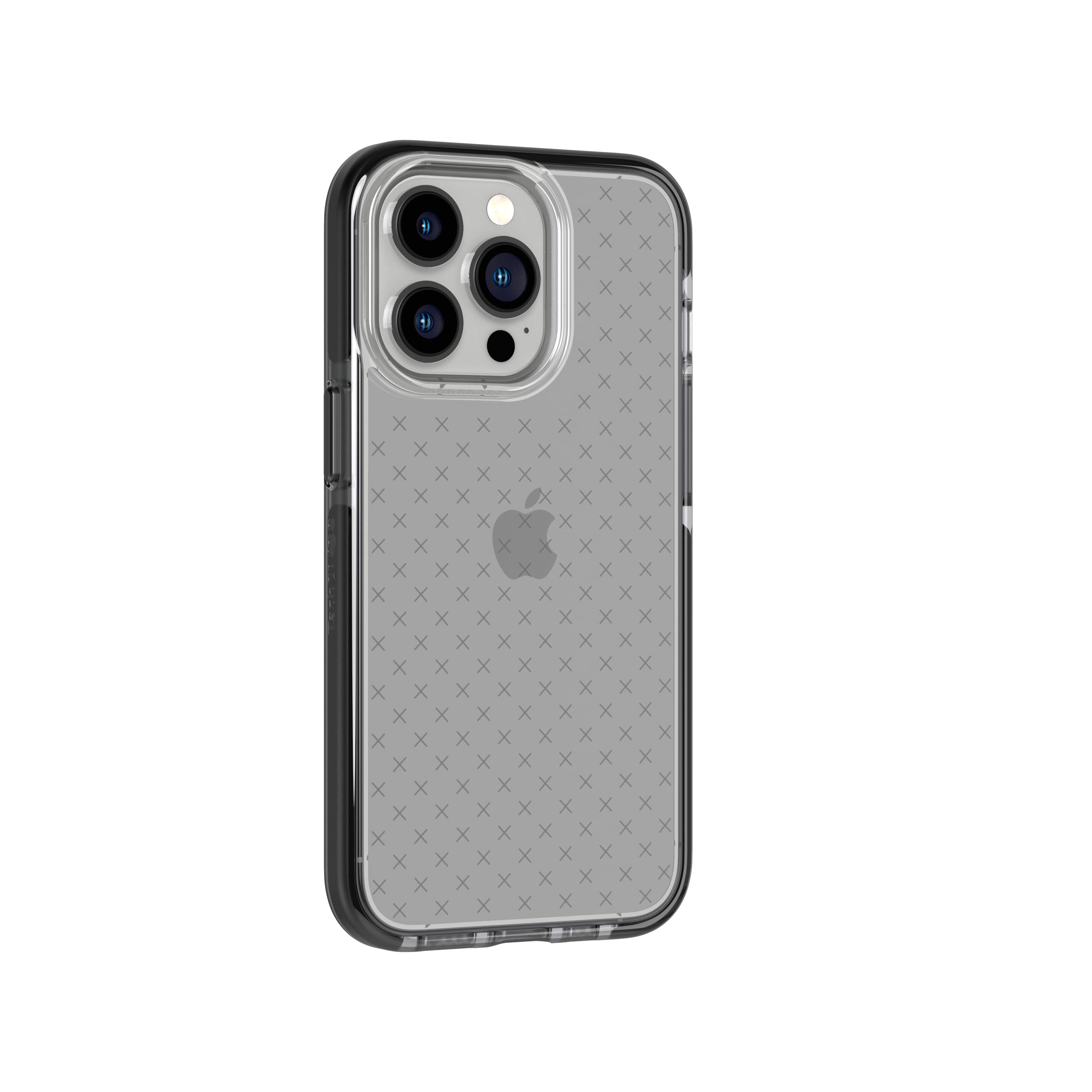 Tech21 Evo Check iPhone 13 Pro Case - Ultra Protective Shockproof Cover with 16ft Drop Protection (Black) | Perfect for Outdoor Activities, Work & Travel