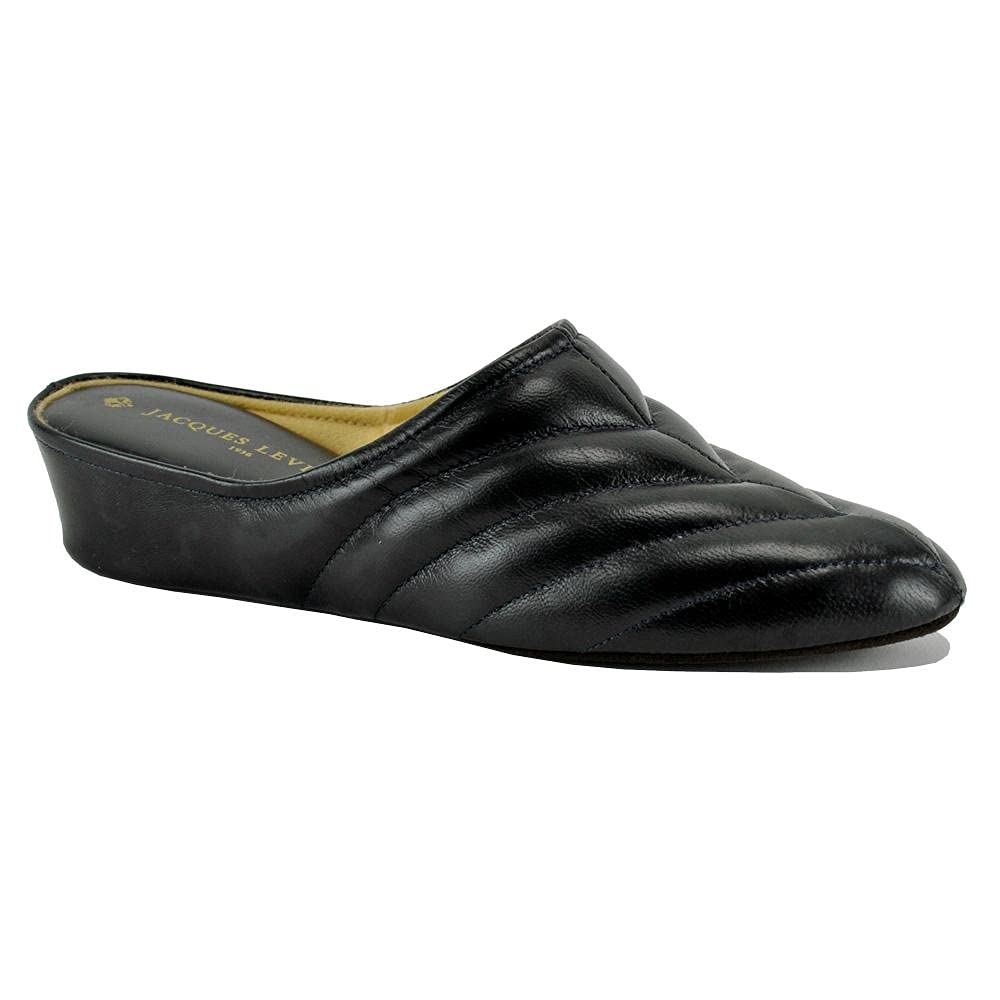 Jacques Levine #3253 Women's Comfortable Memory Foam Slippers - Soft Indoor House Shoes for Relaxation & Cozy Home Wear