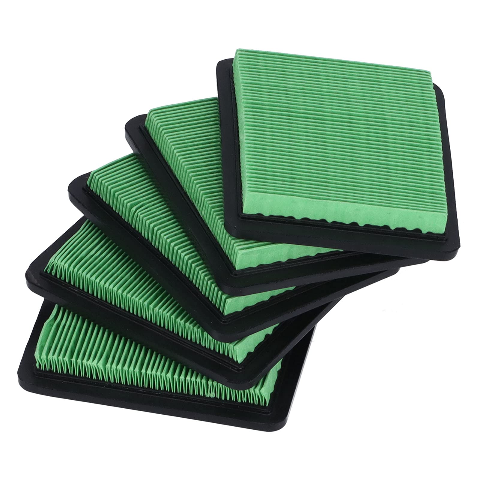 5Pcs Flat Air Filter Cartridge Element Vinyl Paper 491588 - Replacement Air Filters for High Pressure Washer Water Pump - Compatible with Pressure Washers, Cleaning Equipment & Outdoor Power Tools