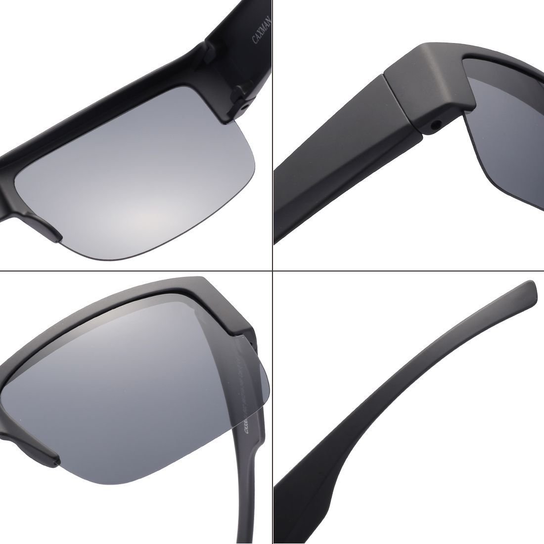 CAXMAN Polarized Fit Over Glasses Sunglasses for Men & Women - 100% UV Protection - Perfect for Driving, Fishing & Outdoor Activities