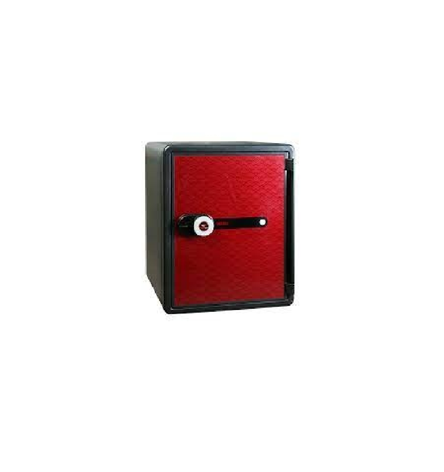 Eagle NPS 031DW Fireproof Safe Box - Premium Fire Resistant Security Safe with 63kg Heavy Duty Design (Red) - Ideal for Home, Office & Business Document Protection