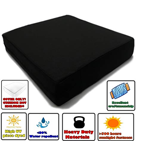 Waterproof UV-Resistant Patio Chair Cushion Covers - Set of 4 (22