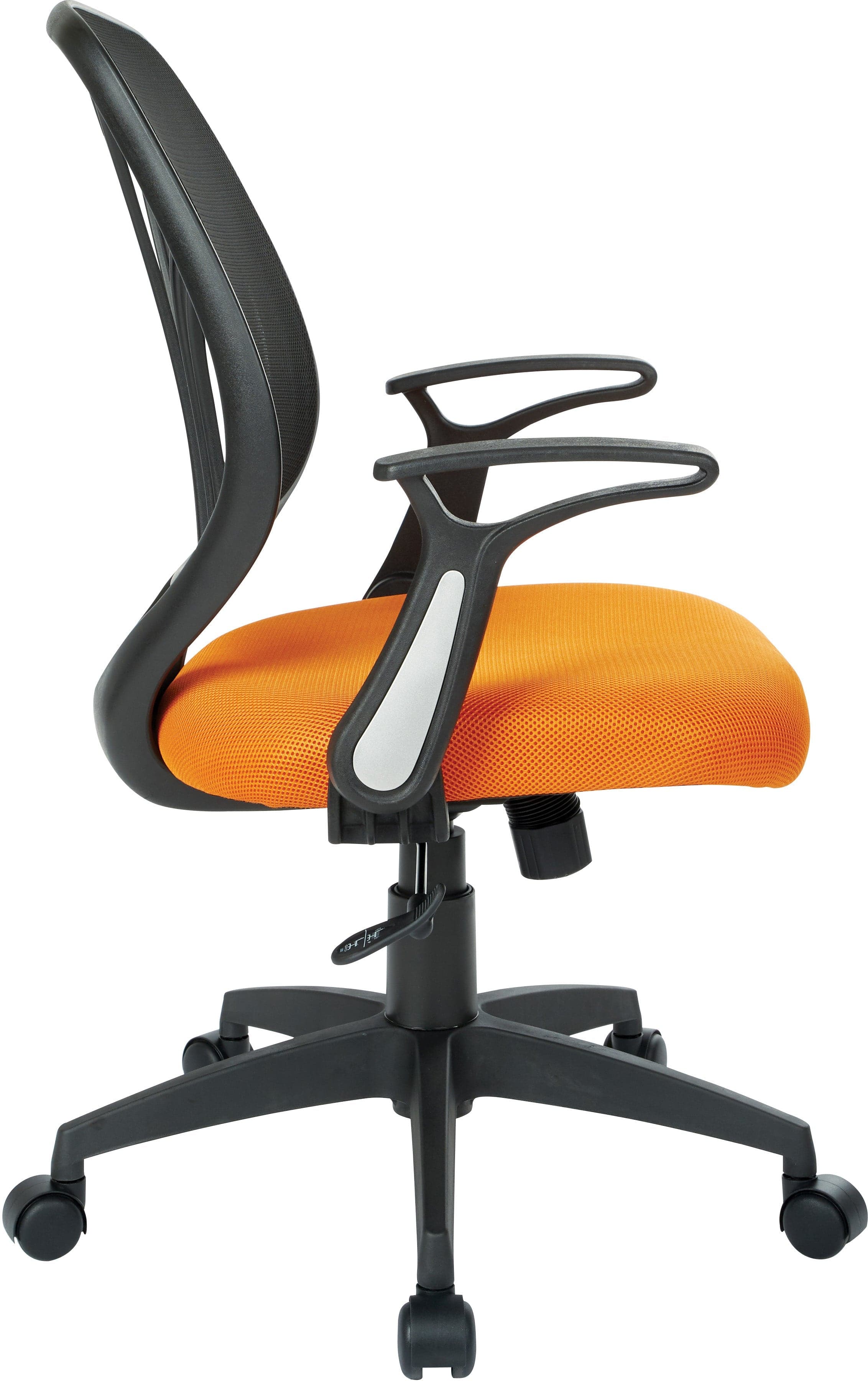 Office Star Screen Back Chair [EM69202N] - Ergonomic Mesh Office Chair with Adjustable Height & Lumbar Support for Home & Office Workspaces