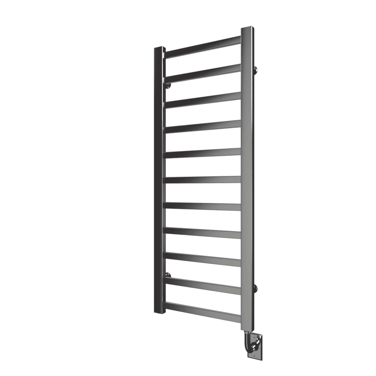 Tuzio Milano Hardwired or Plug-In Bathroom Towel Warmer Heater - 19.5