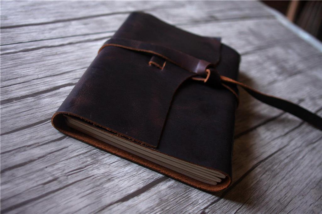 Premium Leather Graduation Memory Book - Scrapbook Photo Album for High School & College Graduates - Perfect for Preserving Graduation Photos & Memories