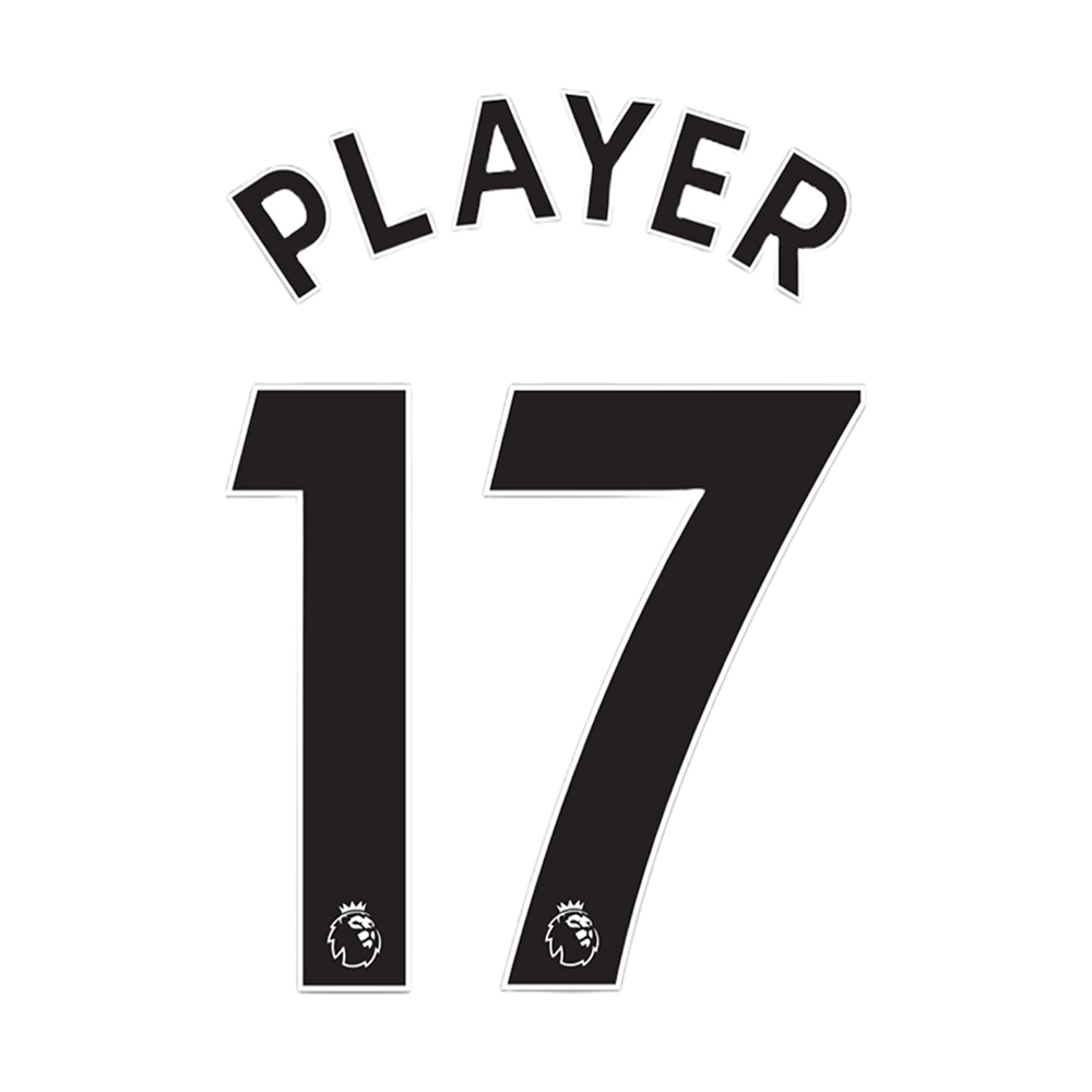 Official 2017 Premier League Jersey - Adult Size 23 in Black - Perfect for Soccer Games, Fan Events & Sports Collectibles