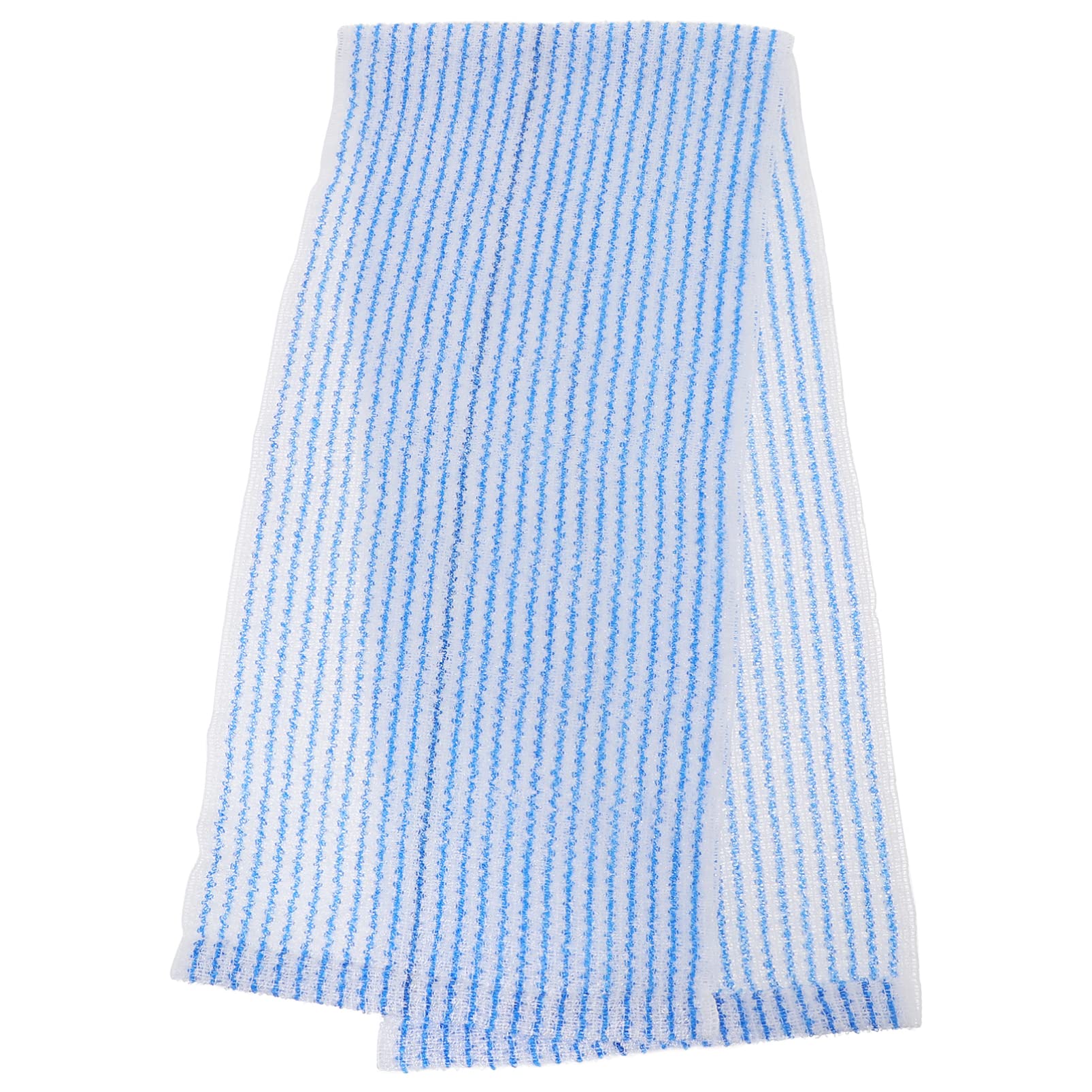 FRCOLOR 3 Pack Exfoliating Back Scrubber Towel - Long Strip Bath Flower for Deep Cleansing & Skin Renewal - Perfect for Shower, Spa, and Exfoliation Routine