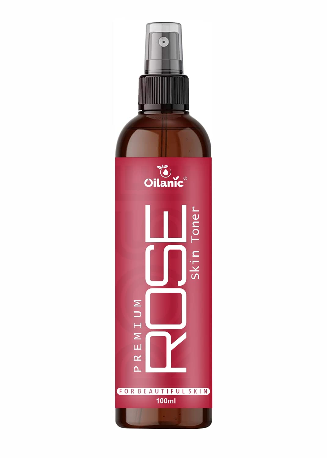 Oilanic Premium Rose Face Toner for Men & Women - 100ml Hydrating Facial Toner with Natural Rose Extract | Perfect for Daily Skincare Routine & Post-Shave Soothing