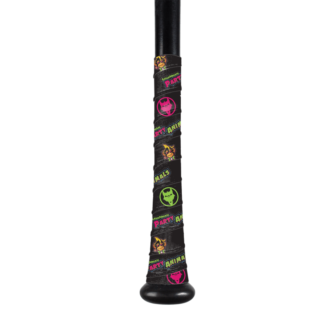 Savannah Bananas Baseball Bat Grips - Premium Non-Slip Batting Grip Tape for Baseball & Softball Players - Improve Swing Control & Comfort (Perfect for Training, Games & Batting Practice)
