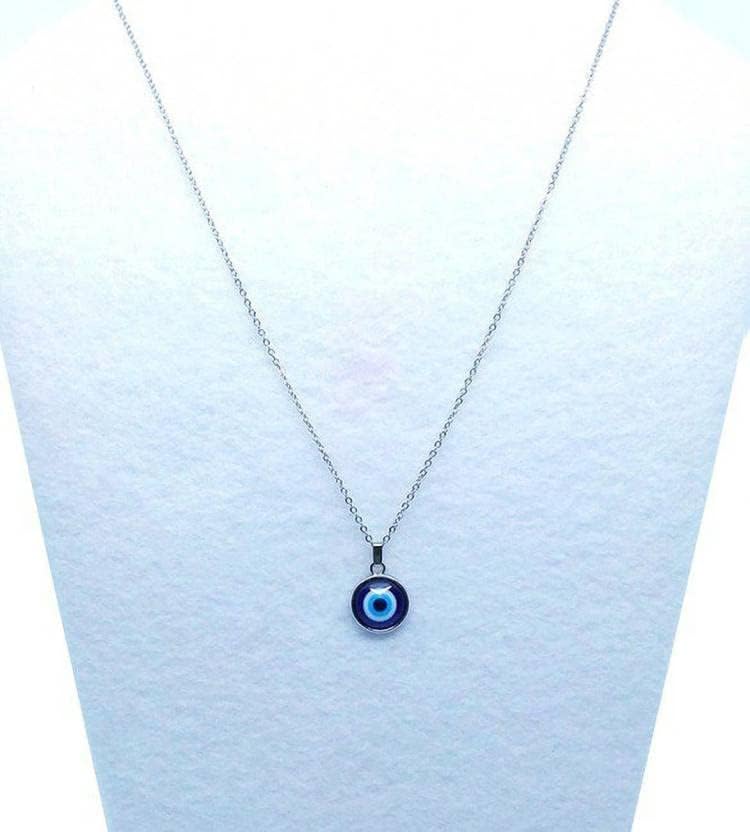 Evil Eye Pendant Necklace for Women & Men - Protection Charm Jewelry Gift for Birthday, Anniversary & Everyday Wear