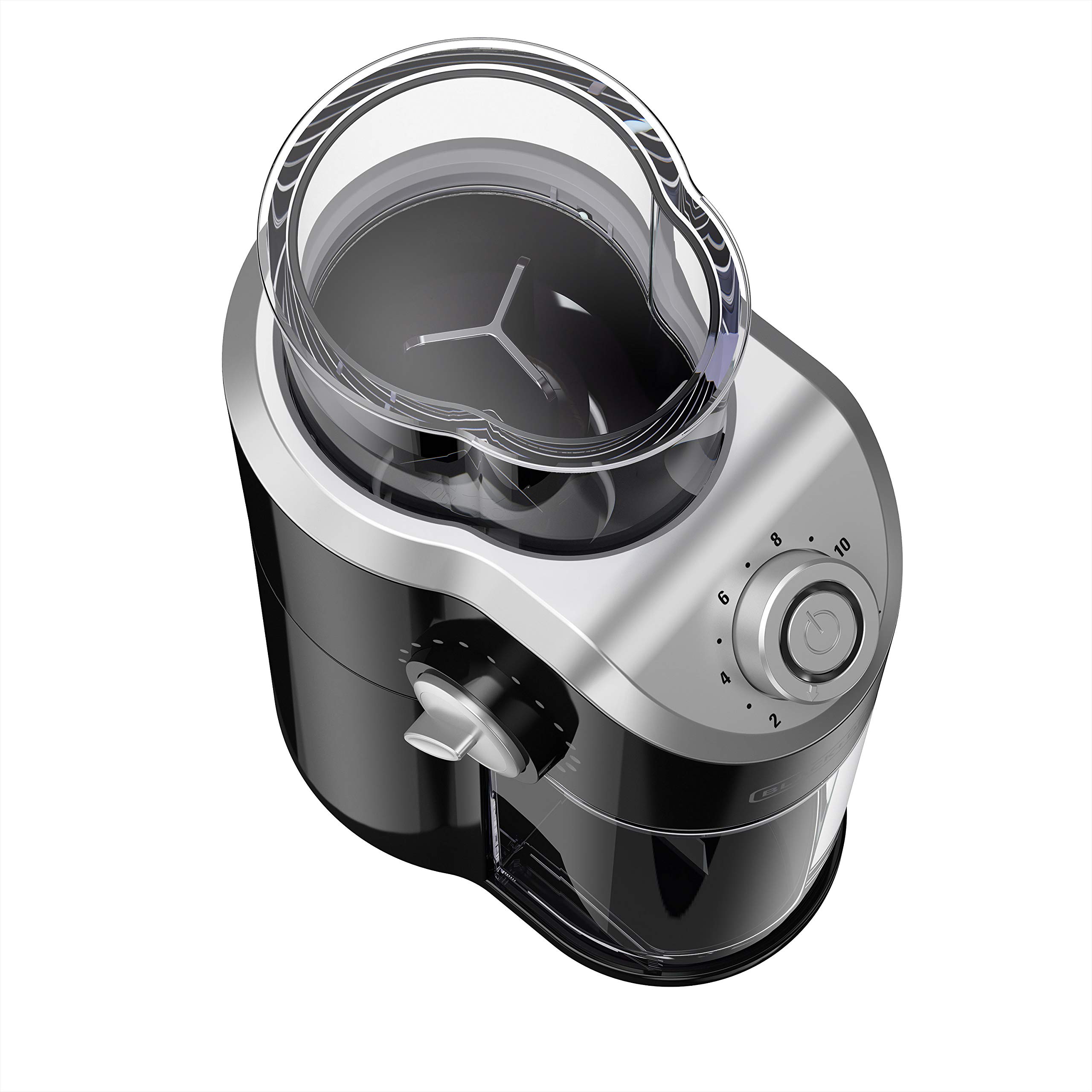 BLACK+DECKER CBM310BD Electric Burr Mill Coffee Grinder for Fresh Ground Coffee, Black - Perfect for Home, Office & Espresso Brewing