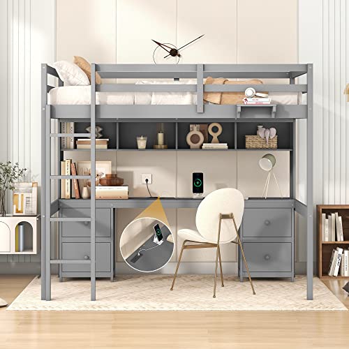 Gray & Desk