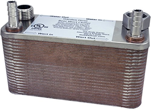 B3-12A 40 Plate Beer Wort Chiller with 1/2