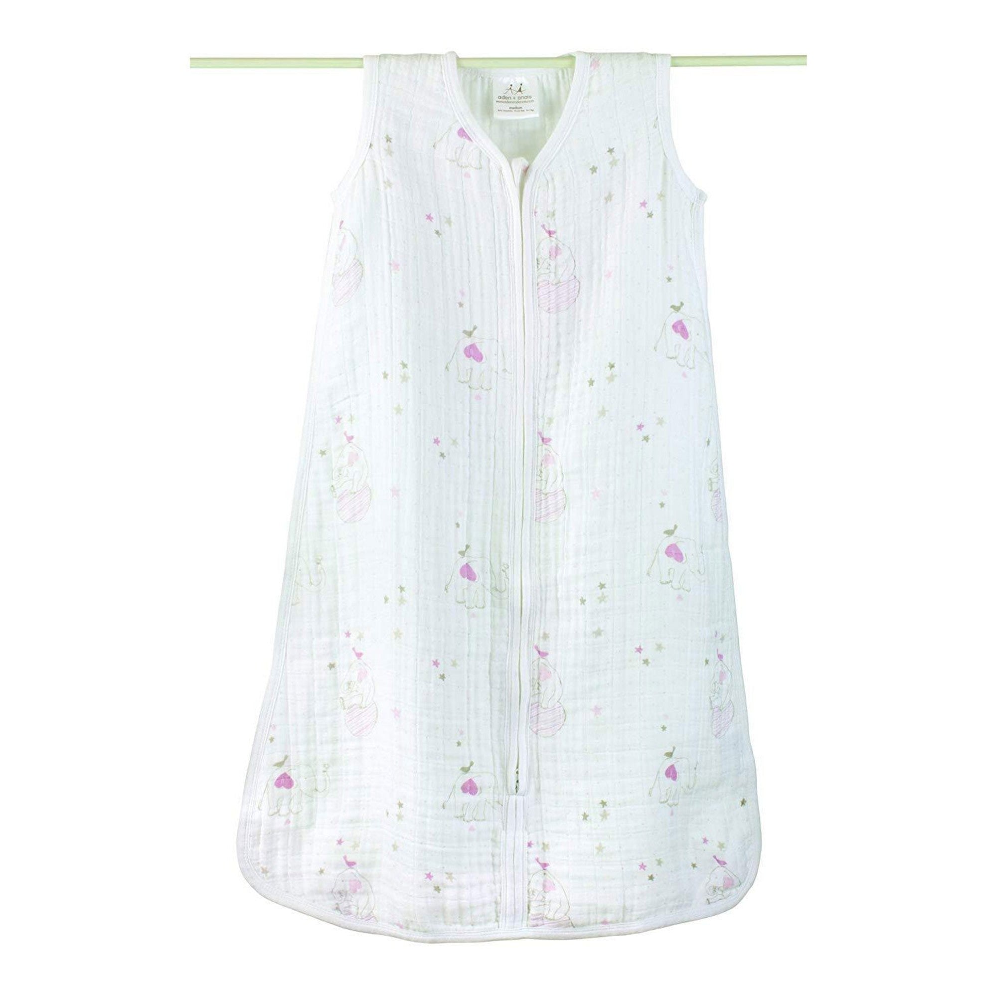 Aden Anais Classic Sleeping Bag Large - Soft & Breathable Baby Sleep Sack for Newborns & Infants | Perfect for Nursery, Travel & Playtime