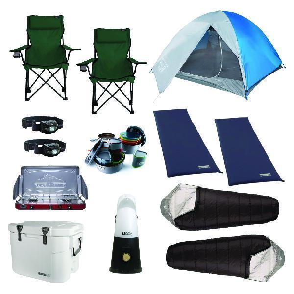 2 Person Car Camping Tent Kit - Lightweight Waterproof Outdoor Gear for Road Trips & Adventure Travel