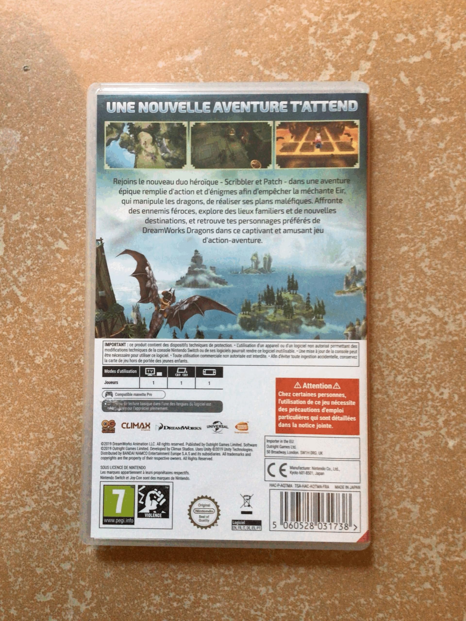 Dragons: Dawn of the New Riders - Nintendo Switch Game [French Edition] - Adventure RPG for Kids & Teens, Perfect for Family Game Nights & Solo Play
