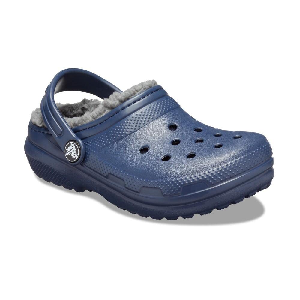 Crocs Kids' Classic Lined Clog - Warm & Comfortable Winter Shoes for Boys & Girls - Perfect for Indoor Play, School & Outdoor Activities