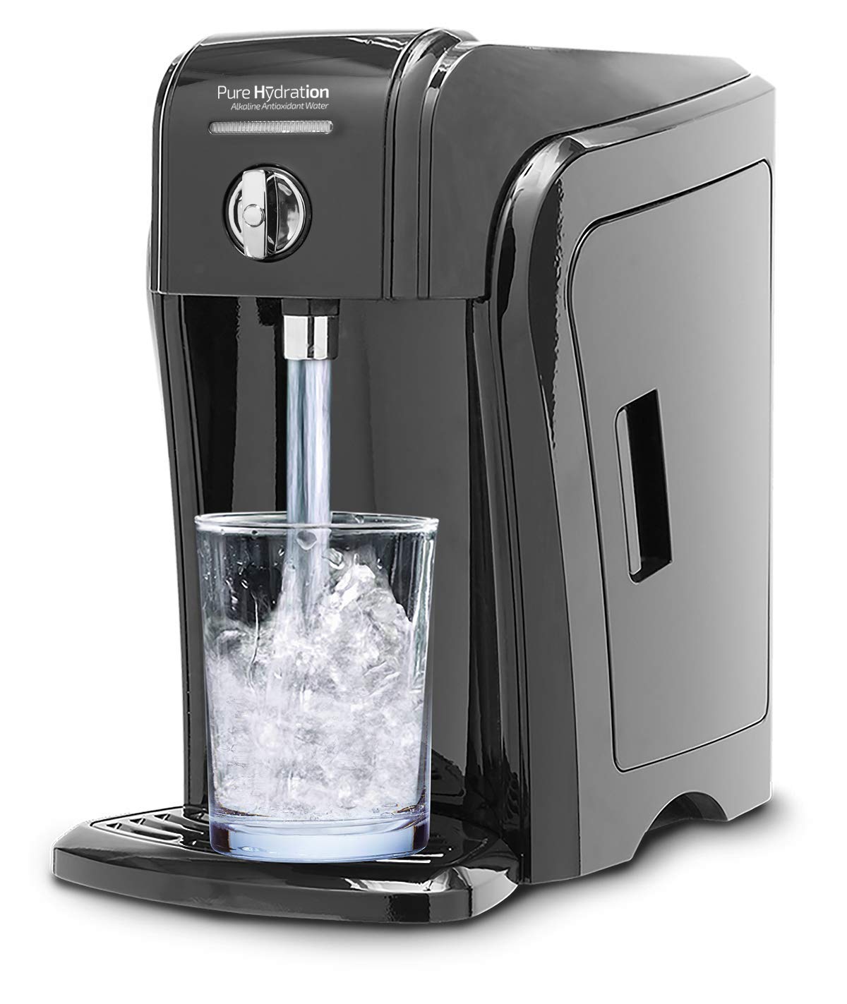 Pure Hydration Alkaline Water Machine - High pH Water Ionizer for Home & Office - Improve Hydration & Wellness - Perfect for Drinking, Cooking & Healthy Lifestyle