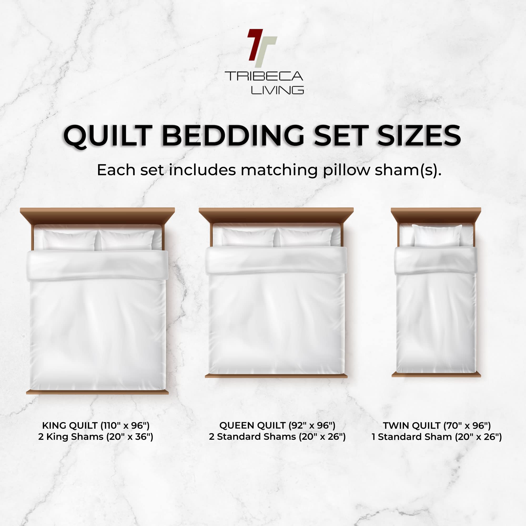 Tribeca Living Oversized Velvet Quilt Set - 2-Piece Twin Bedding with 260GSM Soft Quilted Velvet, Includes Quilt & Sham in Chocolate Brown | Cozy Luxury for Bedroom Decor & Guest Room Essentials