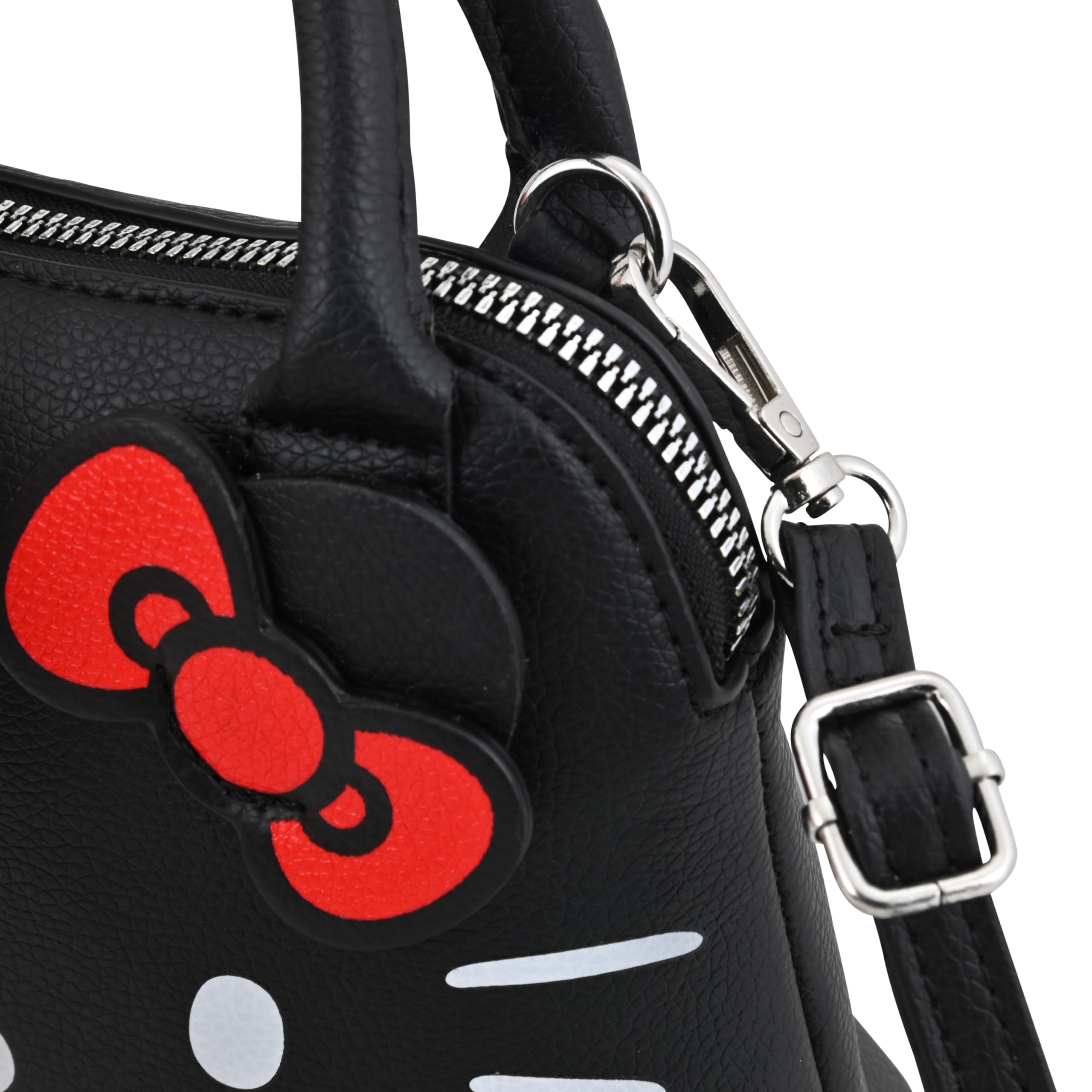 Sanrio Hello Kitty Mini Crossbody Purse for Women - Cute Leather Shoulder Handbag with Adjustable Strap | Perfect for Everyday Use, Travel, and Gifts