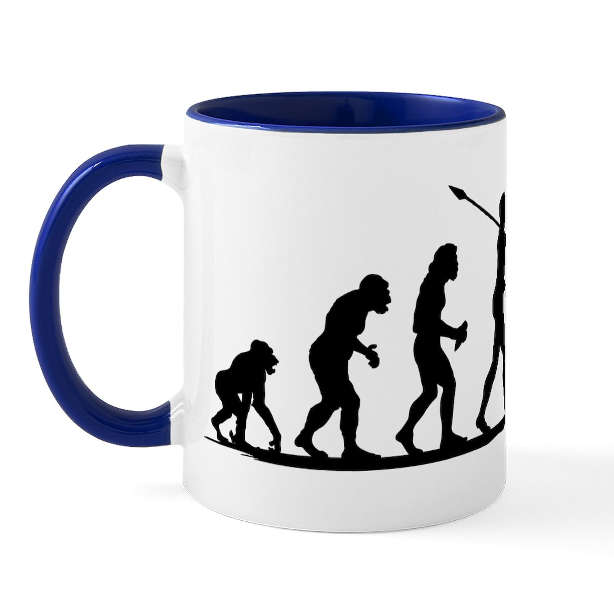 Fencing Mug 11 oz (325 ml) - Ceramic Coffee Cup with Handle - Perfect Gift for Fencers & Coffee Lovers - Ideal for Training Breaks, Tournaments & Home Use