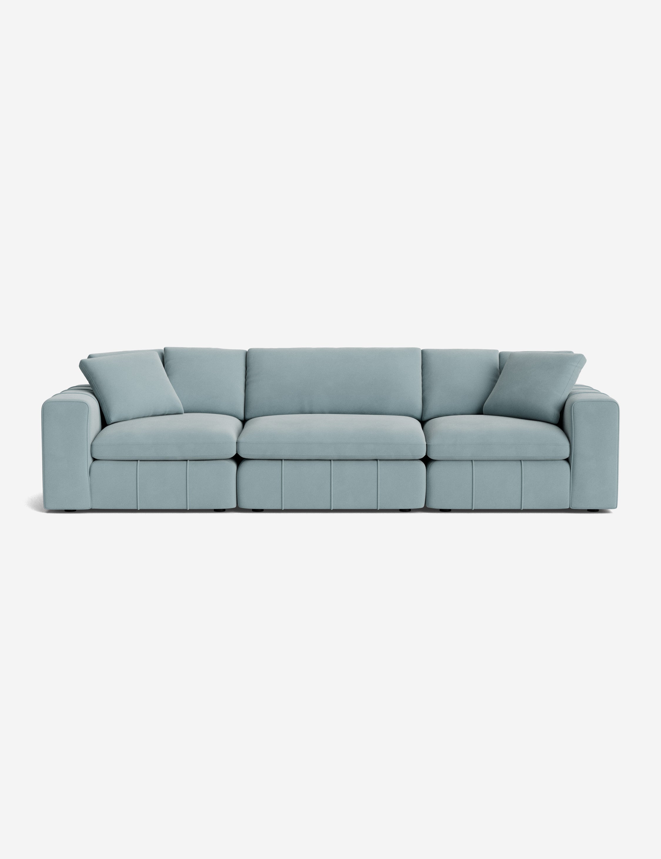 Sky Blue Classic Velvet