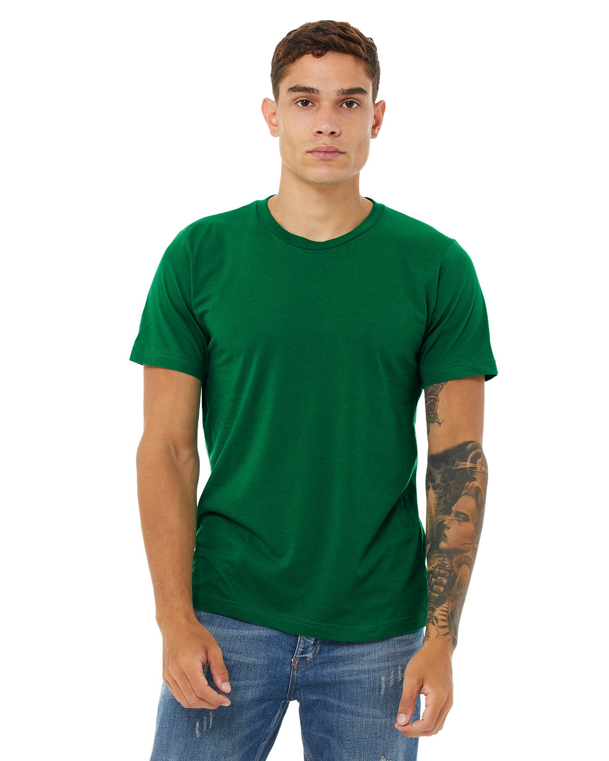 Bella + Canvas 3650 Unisex Poly Cotton Short Sleeve T-Shirt - Soft Comfortable Crew Neck Tee for Men & Women - Perfect for Casual Wear, Gym, Workout & Everyday Use