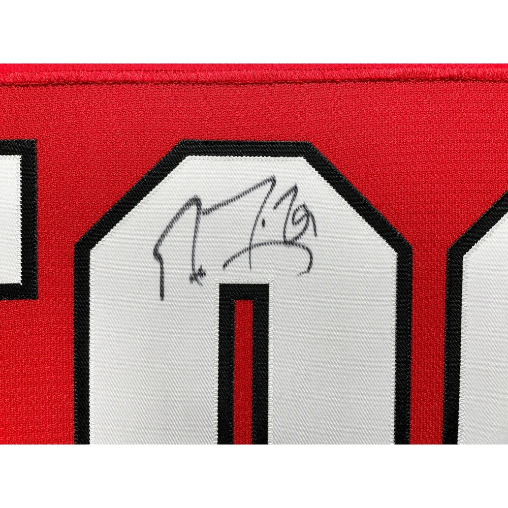 Authentic Marc Andre Fleury Game-Worn 500 Career Wins Chicago Blackhawks Jersey - Photomatched & Team COA Signed - Perfect for Hockey Memorabilia Collectors and NHL Fans Display