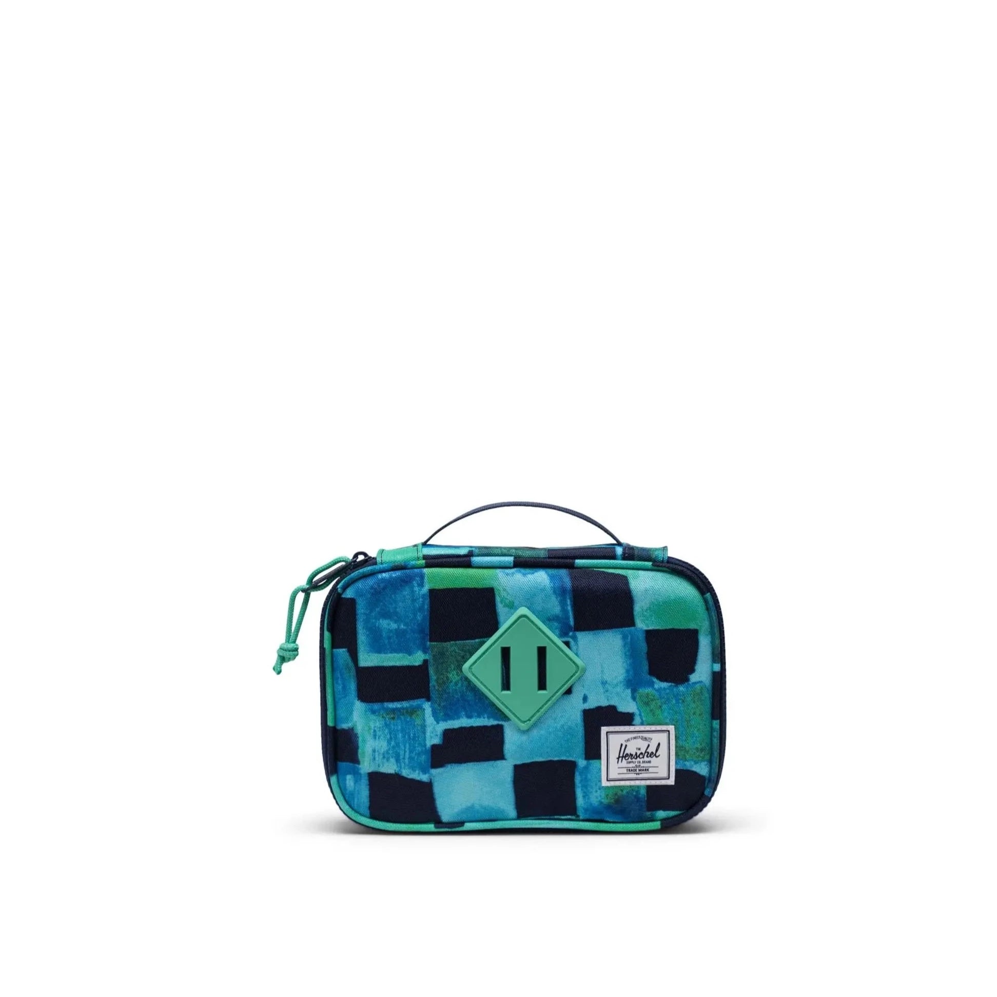 Herschel Painted Checker Heritage Pencil Case - Stylish School & Office Supplies for Students and Professionals - Perfect for Organizing Pens, Pencils & Art Supplies