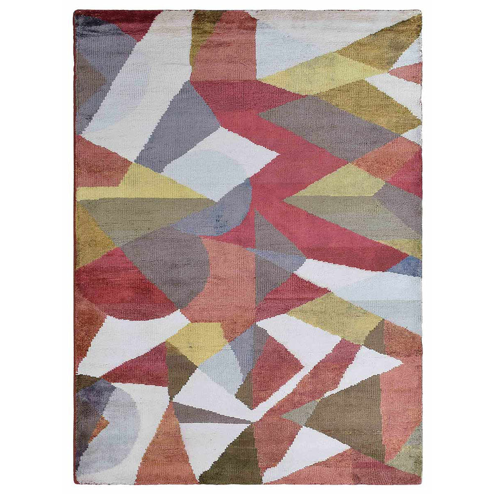 Hand Knotted Sheer Area Rug - Lightweight & Elegant for Living Room, Bedroom, or Nursery Decor