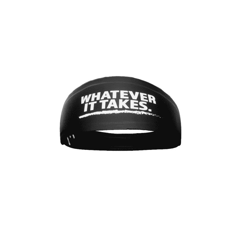 Whatever It Takes Headband - Adjustable Sports Headband for Women & Men - Perfect for Running, Yoga, Workouts & Fitness - Non-Slip Sweatband for Active Lifestyles