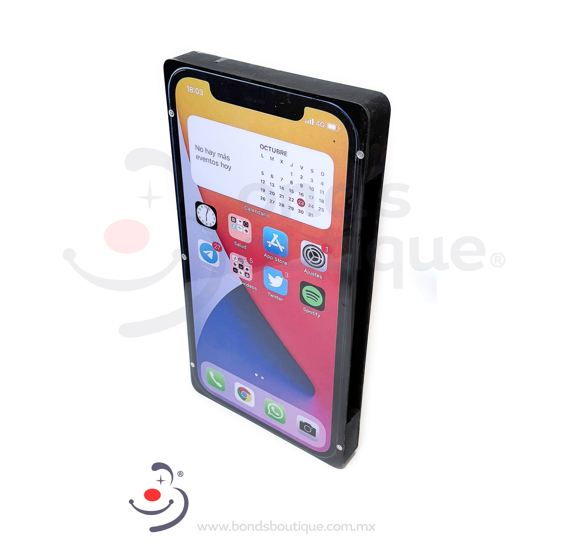 Large Glow-in-the-Dark Phone Case with Flash Light & Chromo Design - Perfect for Nighttime Safety & Stylish Protection
