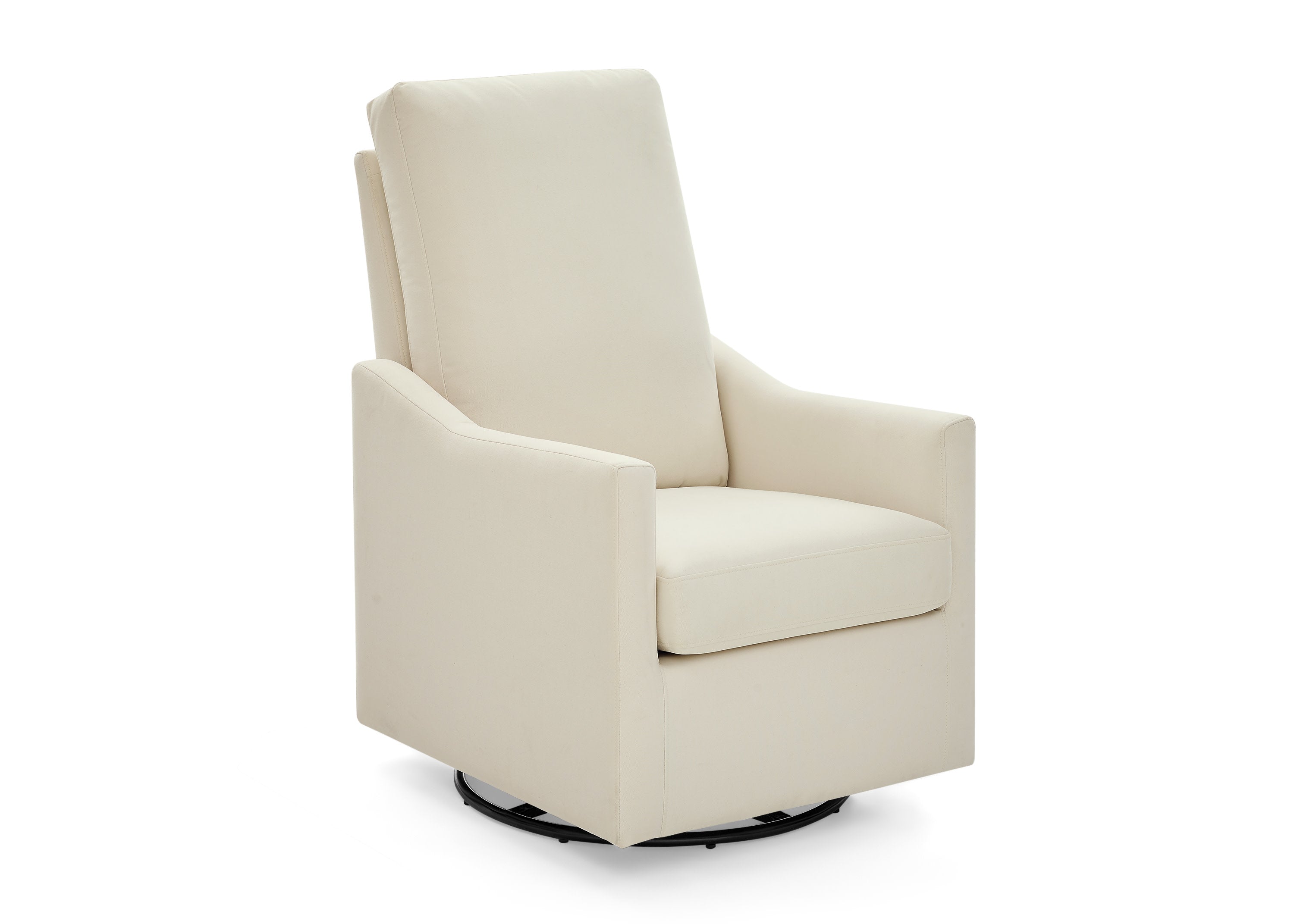 Andie Nursery Glider Swivel Chair - Stain Resistant LiveSmart Fabric - Comfortable Rocking Chair for Breastfeeding & Baby Nursery - Perfect for Nursing, Reading & Relaxing with Your Newborn