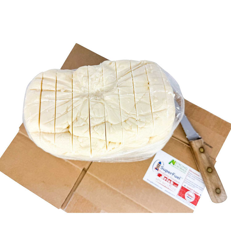 SuperFuel Probiotic Fondant - Nutrient-Rich 10 lb Brick for Livestock & Animal Health - Ideal for Horses, Cattle & Goats