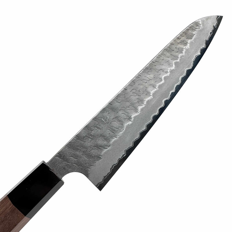 Nigara Aogami Super Migaki Tsuchime Gyuto 240mm Japanese Chef Knife - High Carbon Steel Blade for Professional Cooking & Sushi Preparation