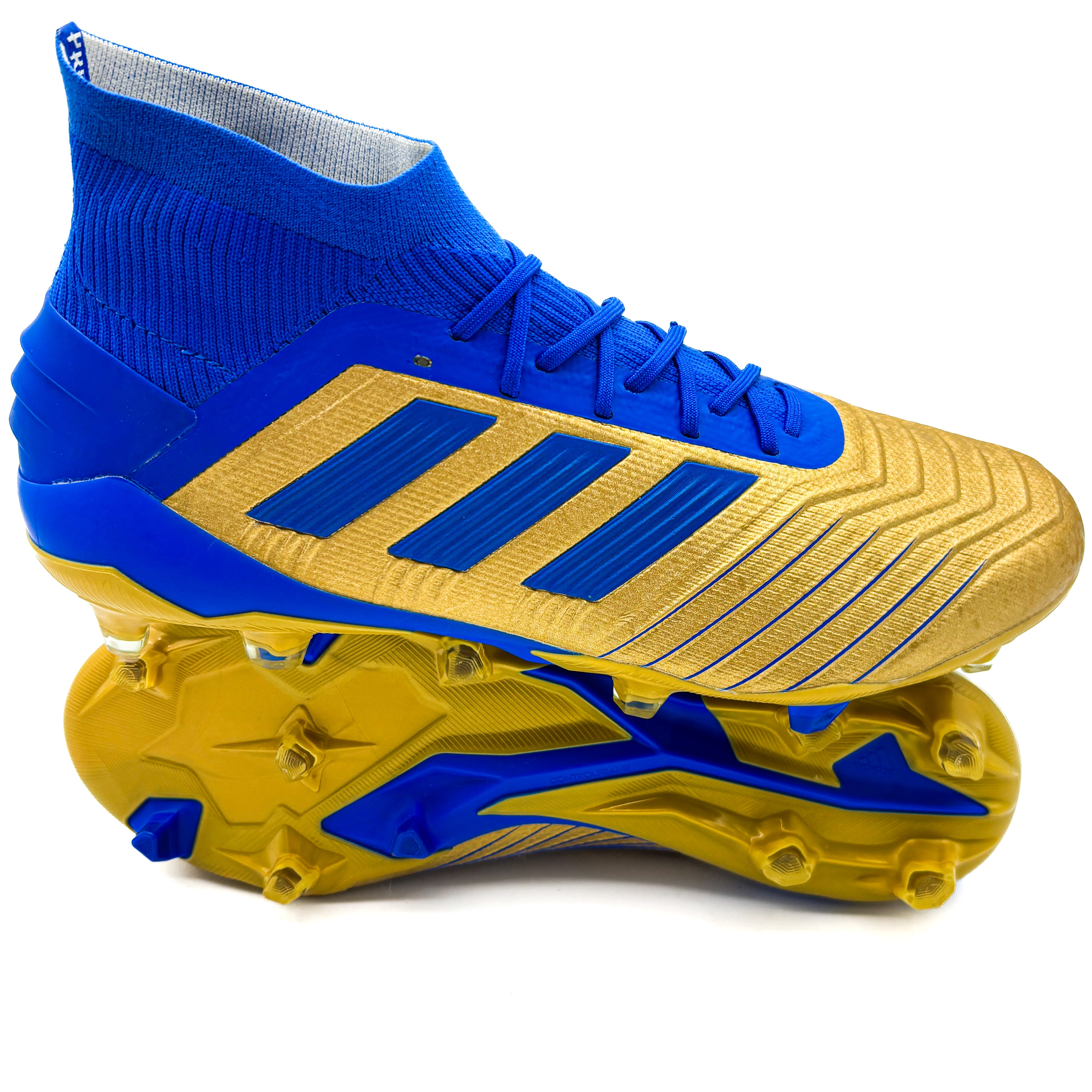 Adidas Predator 19.1 FG Soccer Cleats - Men's Firm Ground Football Boots for Professional Performance on Natural Grass Fields