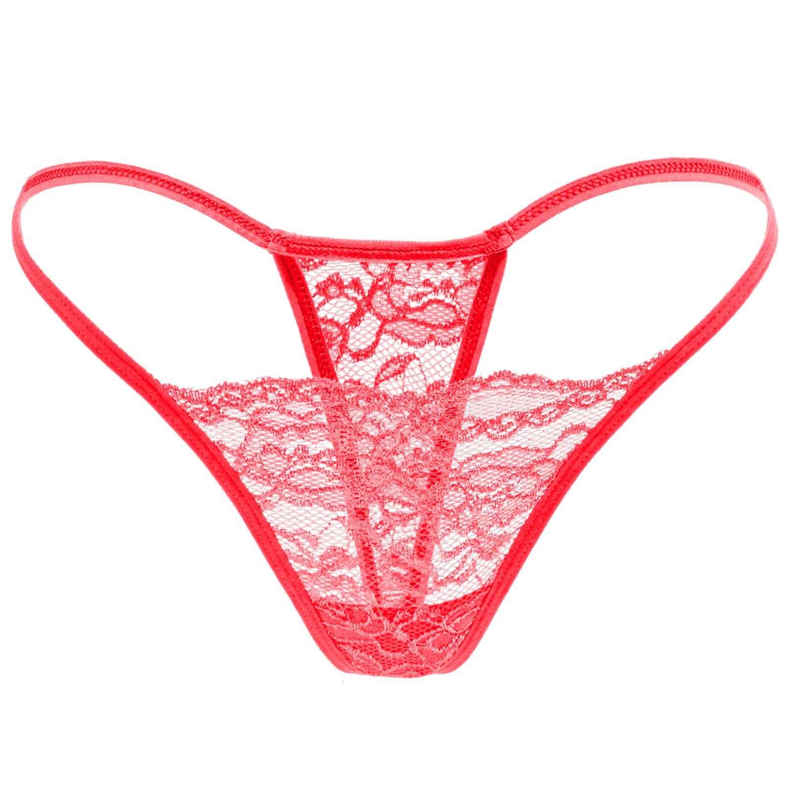 Sexy Women's Low Rise Micro Back G-String Thong Panties - Comfortable & Breathable Underwear for Daily Wear, Date Night & Lingerie