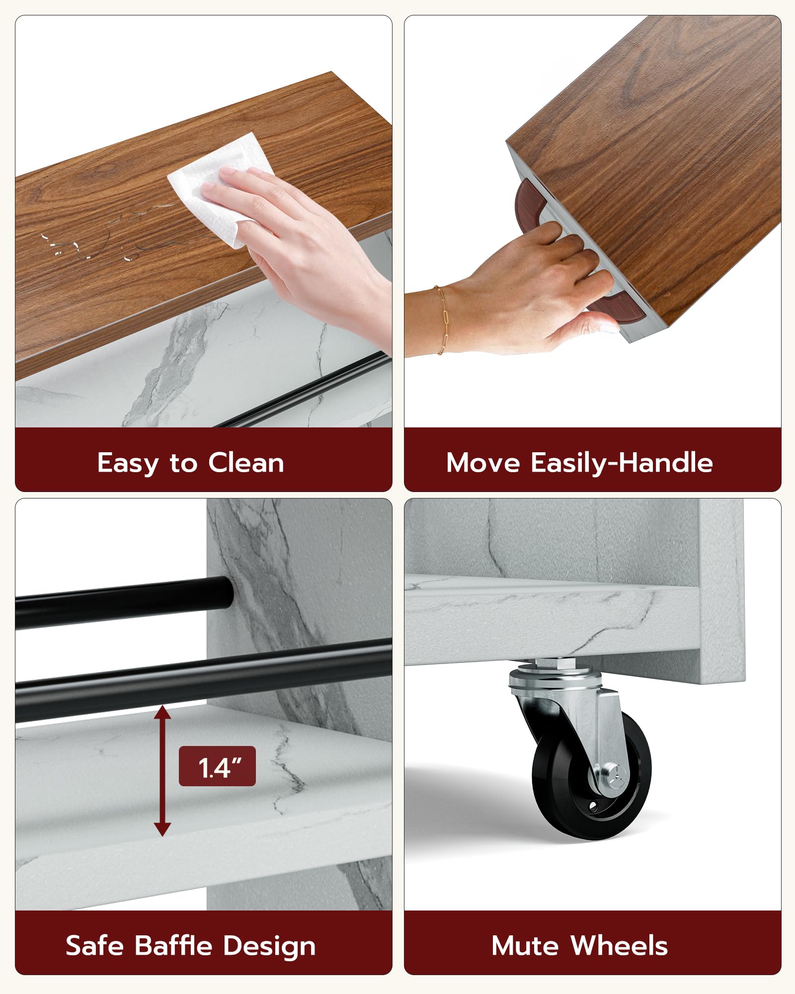 Frylr Slim Storage Cart - 6