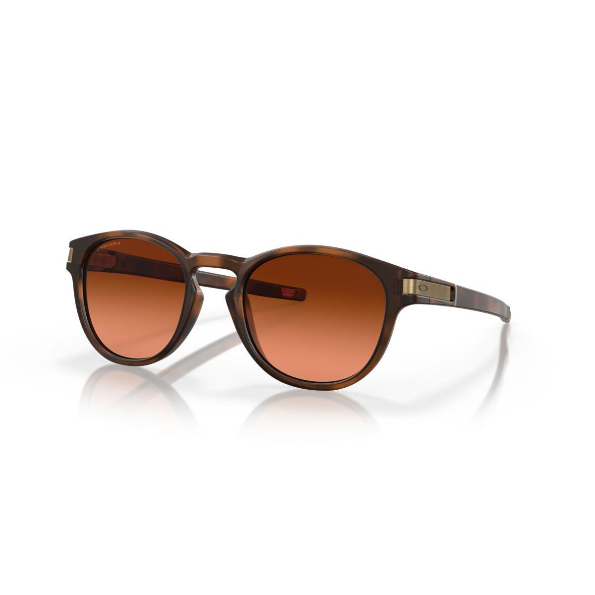 Oakley Latch Matte Brown Tortoise Sunglasses with Prizm Brown Gradient Lenses - 0OO9265 926560 - Perfect for Outdoor Sports & Driving