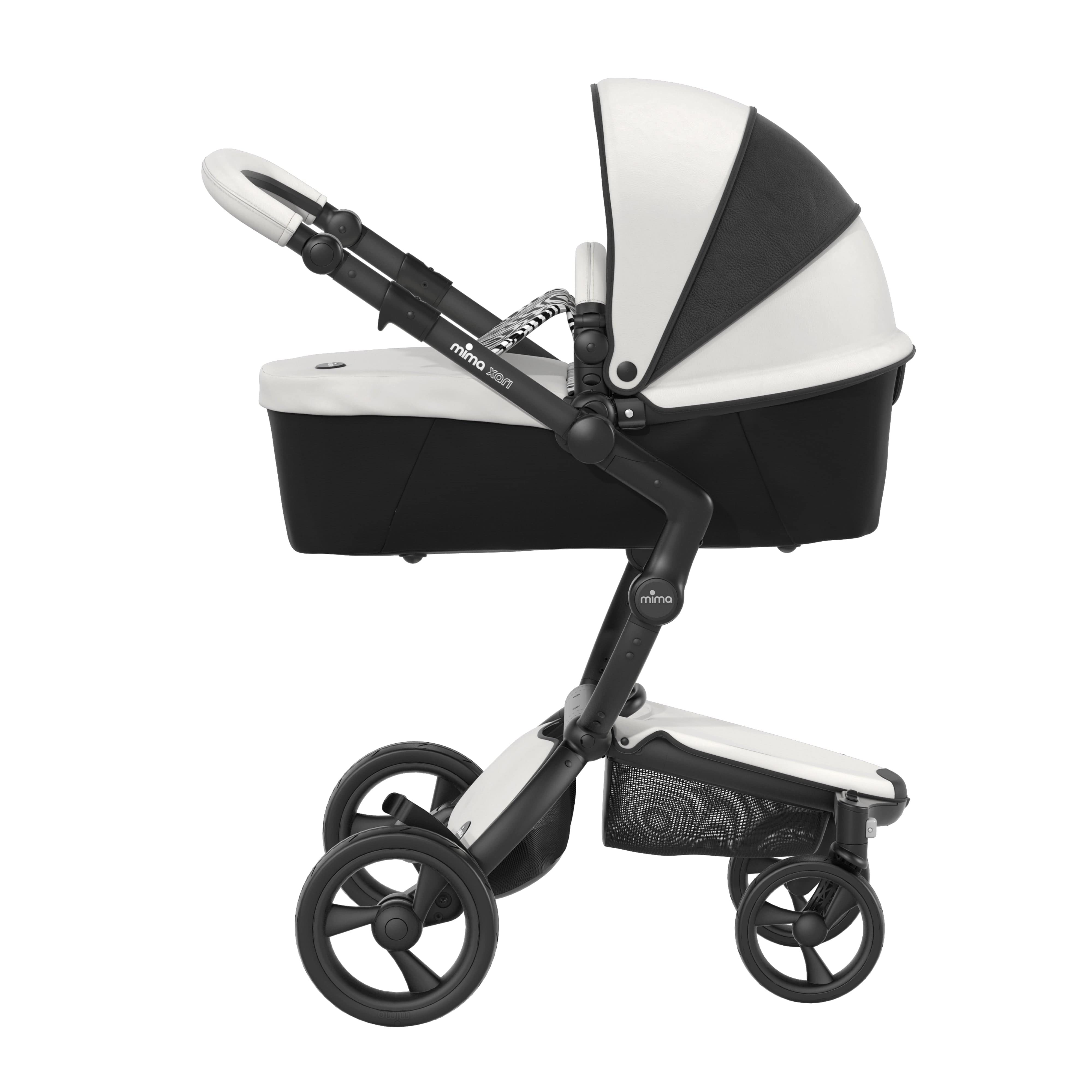 Mima Xari 4G Complete Baby Stroller - New York Zebra Limited Edition for Newborns & Toddlers | Perfect for Urban Walks, Shopping & Travel