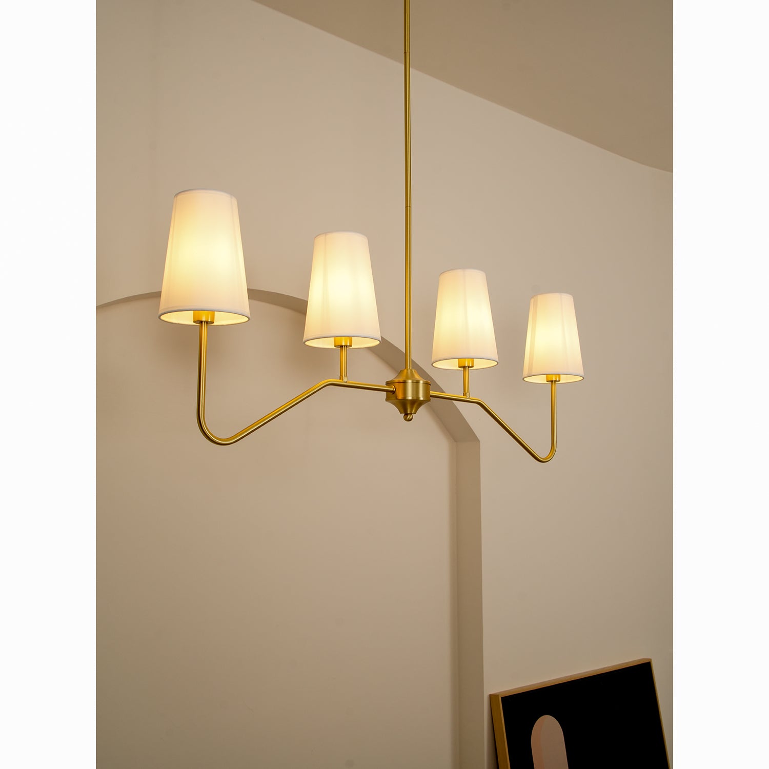 Elegant Granteau Crystal Chandelier - Modern Luxury Ceiling Light Fixture for Dining Room, Living Room & Bedroom Decor