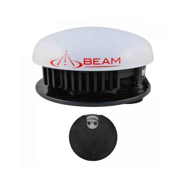 Beam IsatDock ISD715 Active Magnetic Antenna for Marine & RV Satellite Communication - Perfect for Boating, Camping and Off-Grid Connectivity