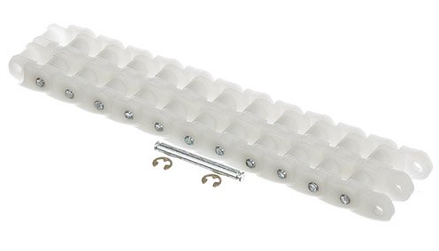 N620 Delrin Coupling Chain - Morse CPLG Chain, 20 Links, Durable Plastic Sprocket Chain for Conveyors & Industrial Machinery - Perfect for Food Processing, Packaging Equipment & Material Handling Systems