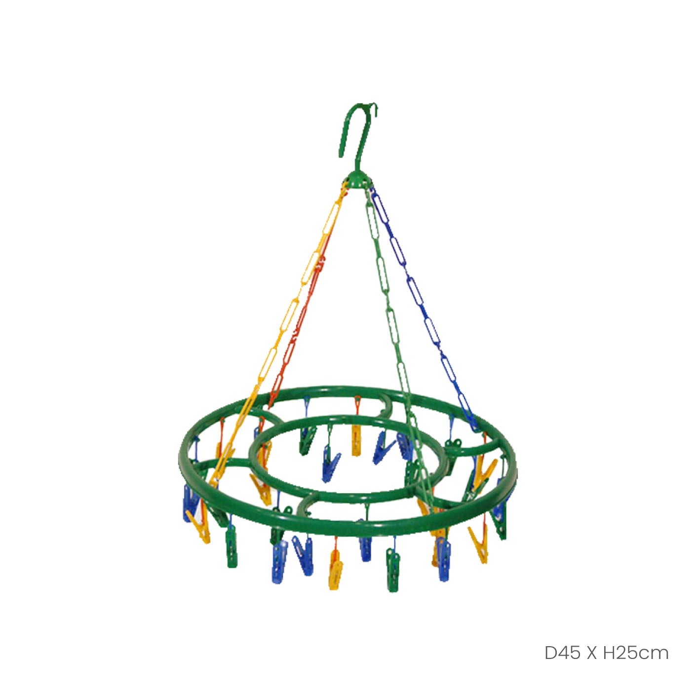 Multi Hanger for Closet Organization - L Size (9630) - Perfect for Hanging Clothes, Scarves, Belts & Accessories in Bedroom, Closet or Laundry Room
