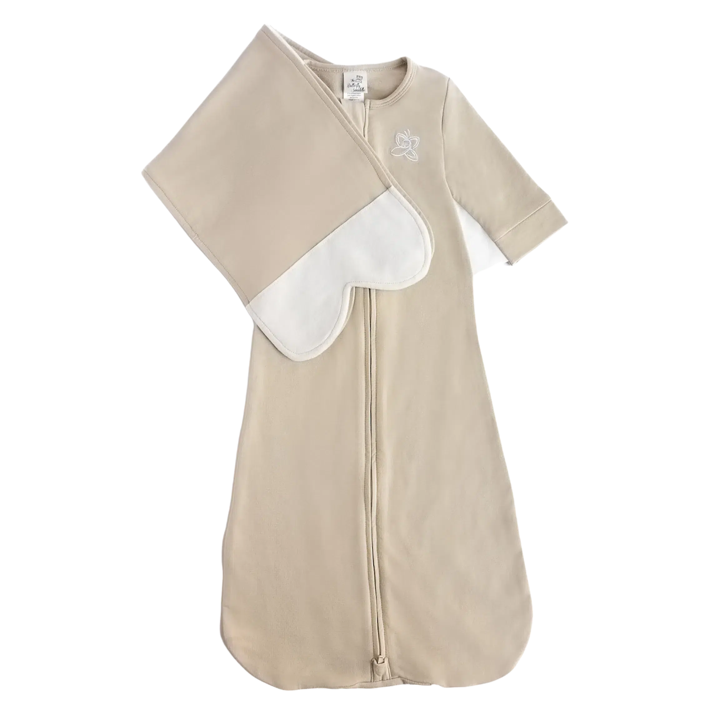 The Butterfly Swaddle - Soft Organic Cotton Baby Wrap for Newborns & Infants - Perfect for Swaddling, Sleep Training & Soothing - Ideal for Nursery, Travel & Gifting