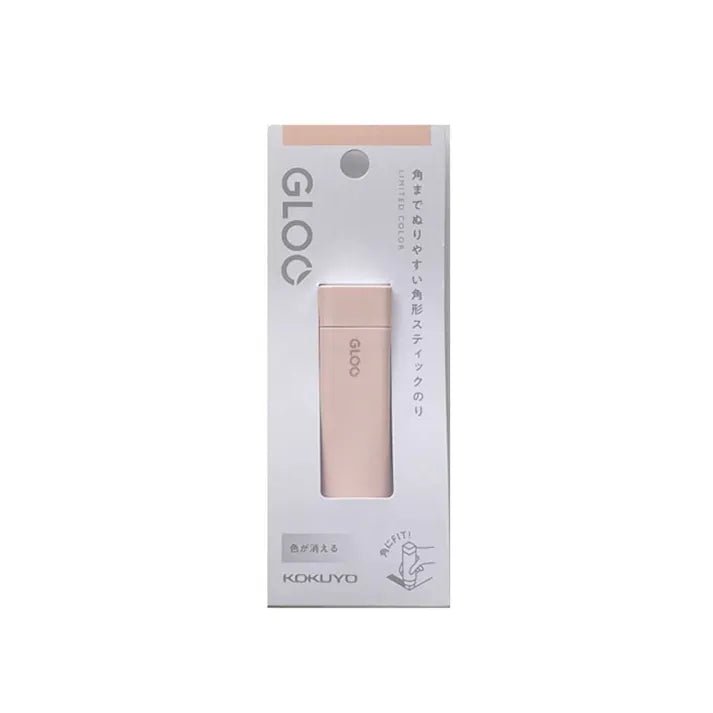 KOKUYO Gloo Square Glue Stick - Washable, Strong Adhesive for Paper, Photos & Crafts - Perfect for School, Office & Scrapbooking Projects (Limited Colors Available)
