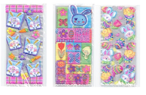 50-Pack Easter Springtime Candy Treat Bags for Kids Party Favors, Egg Hunt, Classroom Rewards & Holiday Celebrations